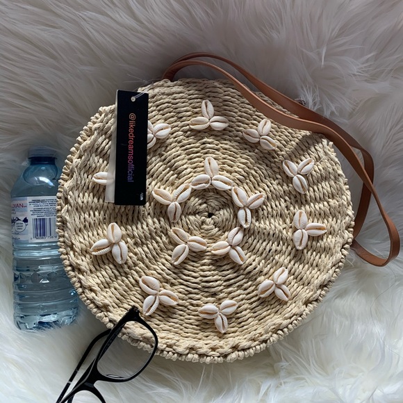 Circular straw bag - Picture 2 of 3